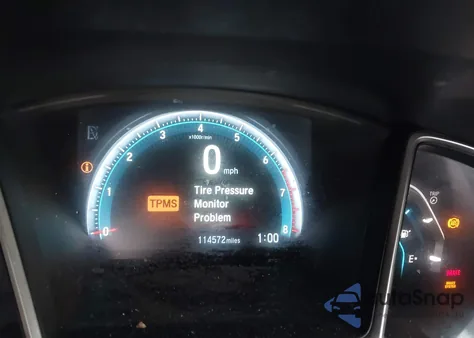 2016 Honda Civic Ex-L z USA, uszkodzony, nr VIN 2HGFC3B70GH355397